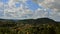 Panning video of clouds over residential homes in Happy Valley OR early fall HD