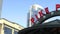 Panning video of the Pike Place Market sign at Pike Place Market, Seattle