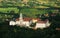 Pannonhalma Abbey aerial view, Hungary