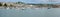 Pano of Penzance Harbor, Cornwall England UK