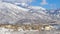 Pano Town located on the mountainside at Draper, Utah with Mount Timpanogos view