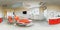 Panorama 360 degree inside dental clinic