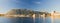 Panorama of abandoned Rummu quarry, Estonia