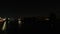 panorama of the Adige river in Verona at night with reflections of the lights