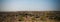 Panorama with Adrar mountain near Terjit, rocks and gorge, Mauritania