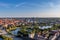 Panorama of Aerial View of Copenhagen in Summer, Denmark