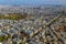 Panorama and aerial view of Paris