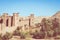 Panorama of Ait Ben Haddou Casbah near Ouarzazate city in Morocco, Africa.