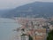 Panorama of Alassio