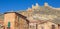 Panorama of Albarracin and the surrounding walls