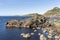 Panorama along the coast of Niksund in Norway