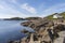 Panorama along the coast of Niksund in Norway