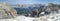 Panorama of alps dolomites