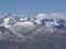 Panorama of Alps from Klein Matterhorn in Switzerland