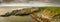 Panorama of amazing Head Hook peninsula bay, County Wexford, Ireland