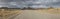 Panorama of amazing moonscape landscape in the Hardap region, Na