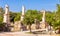 Panorama of the Ancient Agora, Athens, Greece