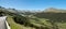 Panorama of Andorra Pyrenees