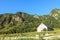 Panorama of Aran valley, Spain