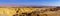 Panorama of the Arava Stream and the Edom Mountains