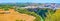 Panorama of Arcos and its fields, Spain