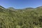 Panorama around Belmeken peak, Rila mountain