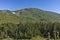 Panorama around Belmeken peak, Rila mountain