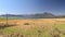 Panorama on Ashenge Lake, Korem region, road trip to Lalibela, Ethiopia, Africa.