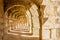 Panorama of Aspendos theatre arcade