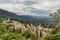 Panorama of Assisi town