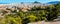 Panorama of Athenes, Greece with houses and Lycabettus Hill