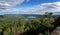 Panorama of the autumn Arakul Shikhan, Russia, southern Urals