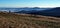 Panorama of autumun morning mountains above Petrova bouda