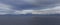 Panorama of Avacha Bay with a view of the volcano Viluchinsky