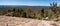 panorama bald rock landscape