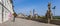 Panorama of the Barborska street in Kutna Hora