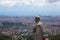 Panorama of Barcelona from Mount Tibidabo