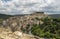 Panorama of baroque city Ragusa Ibla, Sicilia, Italy