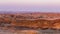 Panorama on barren valleys and canyons, known as `moon landscape`, Namib desert, Namib Naukluft National Park, travel destination