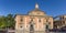 Panorama of the Basilica de la Virgen in Valencia