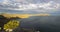 Panorama of the bay on the Black Sea coast of Crimea