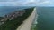 Panorama Beach Baltic Sea Chalupy Plaza Morze Aerial View Poland