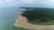 Panorama Beach Baltic Sea Hel Plaza Morze Aerial View Poland