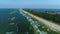 Panorama Beach Baltic Sea Jastarnia Plaza Morze Aerial View Poland