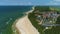 Panorama Beach Baltic Sea Rowy Plaza Morze Baltyckie Aerial View Poland