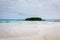 Panorama of beach in Santa Cruz Galapagos,Ecuador