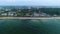 Panorama Beautiful Beach Mielno Plaza Centrum Aerial View Poland