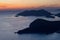 Panorama of beautiful blue lagoon in Olu Deniz, Turkey