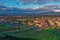 Panorama of the beautiful city of Arezzo in Tuscany