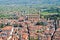 Panorama of the beautiful city of Arezzo in Tuscany